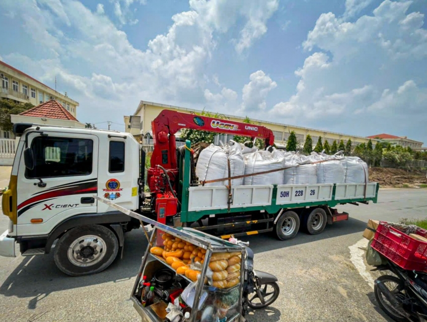 Cho thuê xe cẩu quận 7 giá rẻ