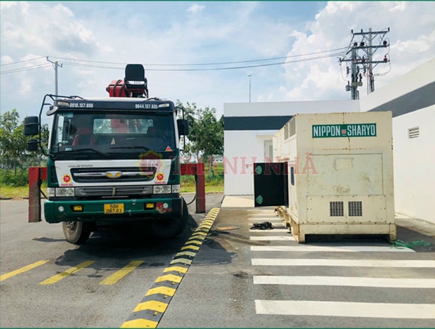 Cho thuê xe cẩu KCX Linh Trung