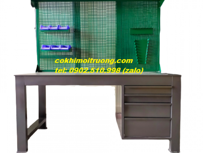 Bàn nguội cơ khí sửa chữa, bàn thao tác cơ khí.