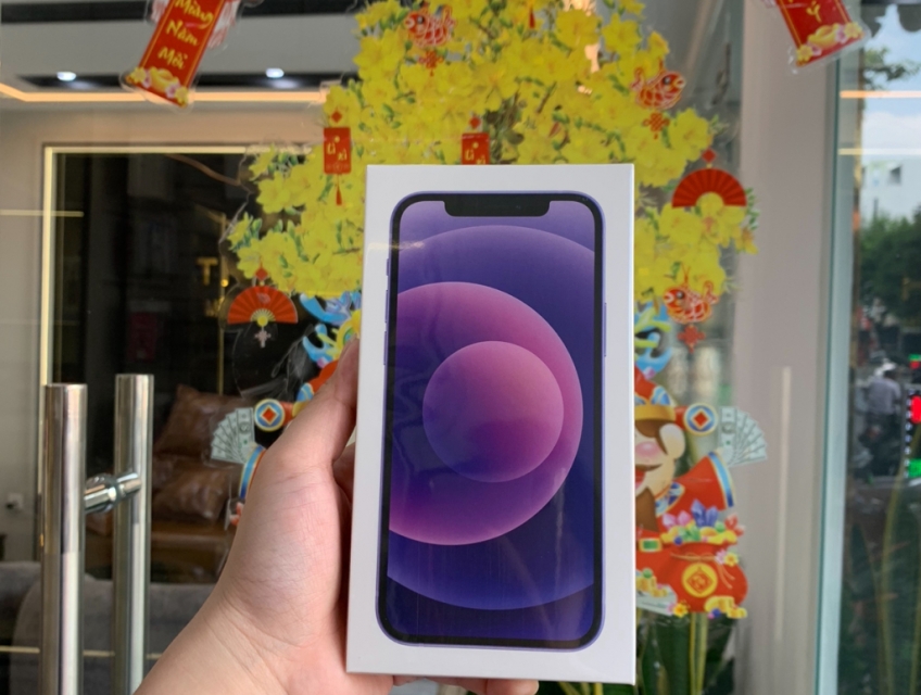 IPhone 12 64GB Tím VN nguyên sea