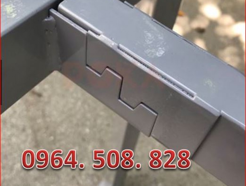 Cấu tạo ngàm liên kết âm dương, ngàm âm dương sắt hộp.