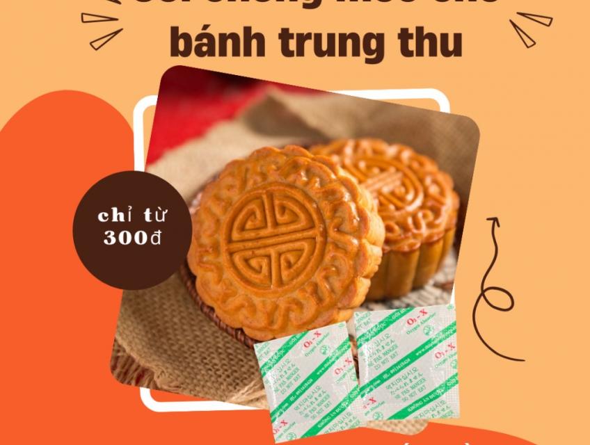 Gói Hút Oxy Cho Bánh Trung Thu