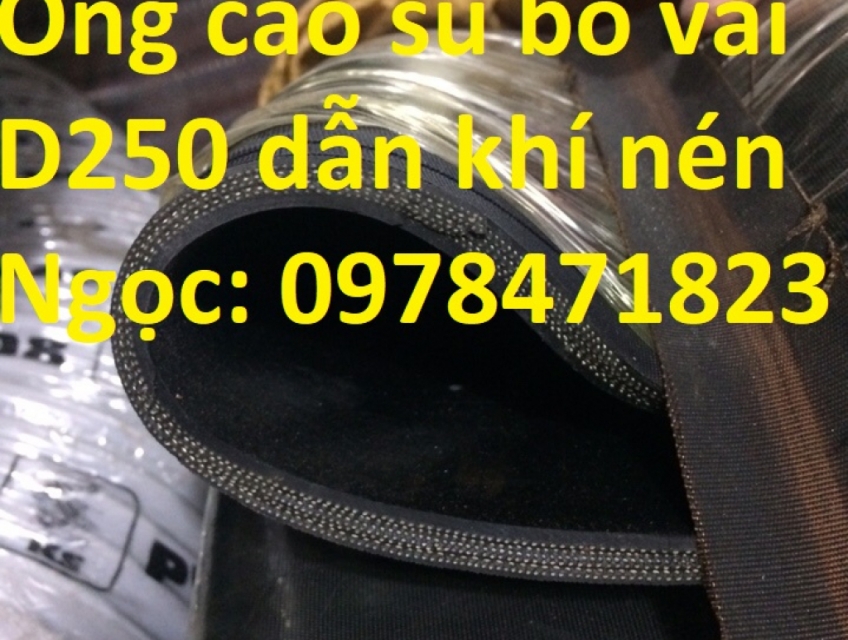Nơi bán ống cao su bố vải phi 60 dẫn nước, dẫn hóa chất, dẫn chất thải
