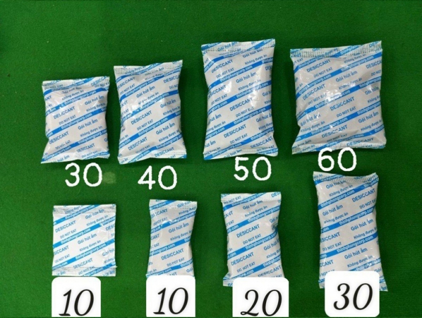 Gói hút ẩm Clay - bảo quản thực phẩm khô