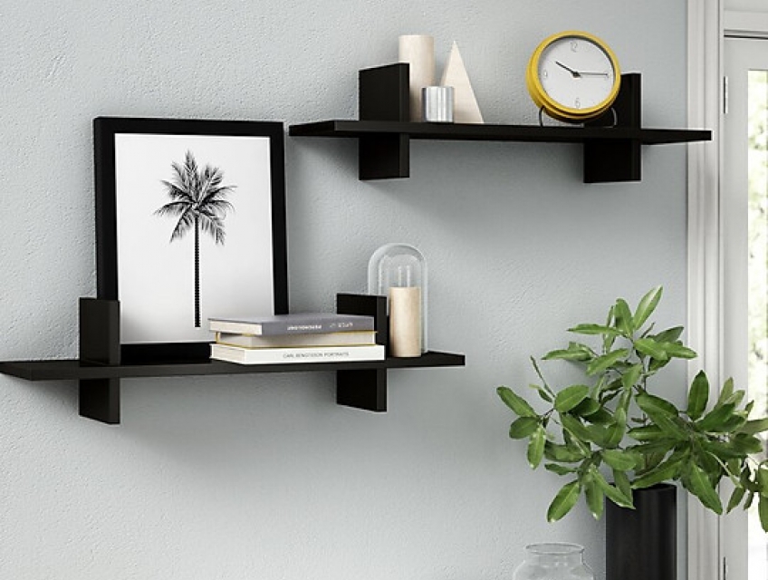 Kệ treo tường đa năng giúp không gian trở nên gọn gàng