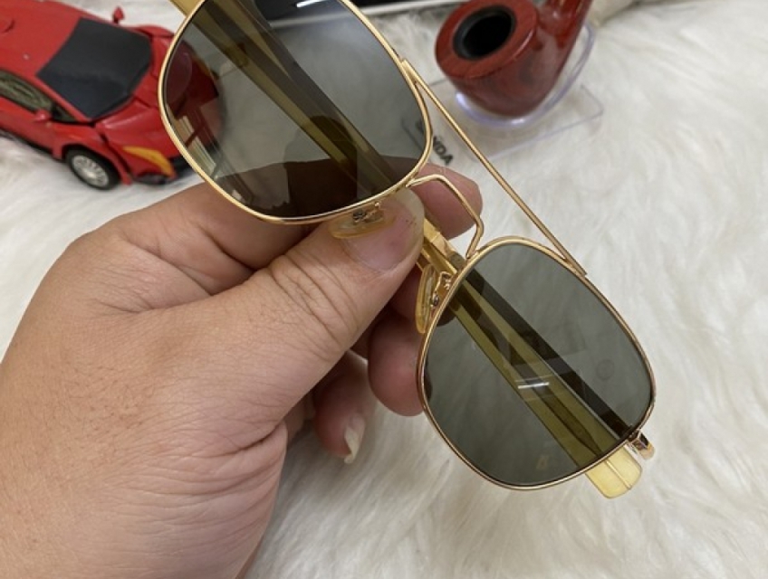 Kính Ao American Optical 12KGF 5 1/2 Mỹ Đời Đầu Chính Hãng Còn Đẹp Rẻ