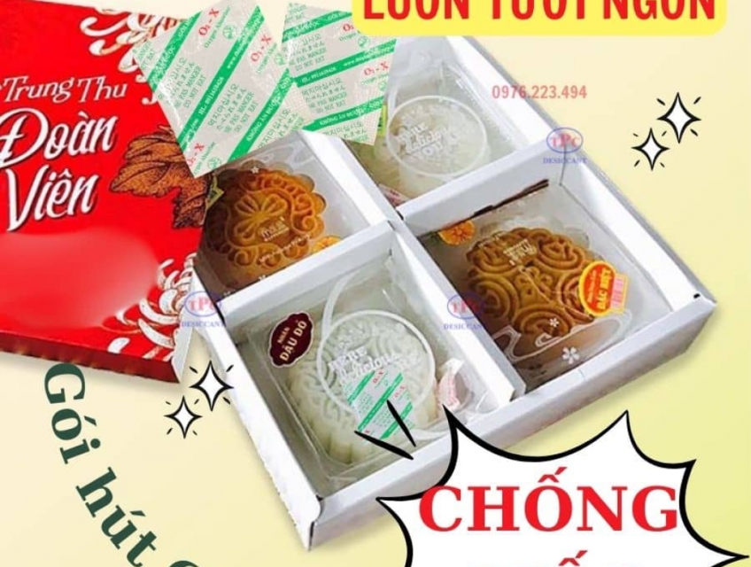 Gói Hút Oxy Cho Bánh Trung Thu