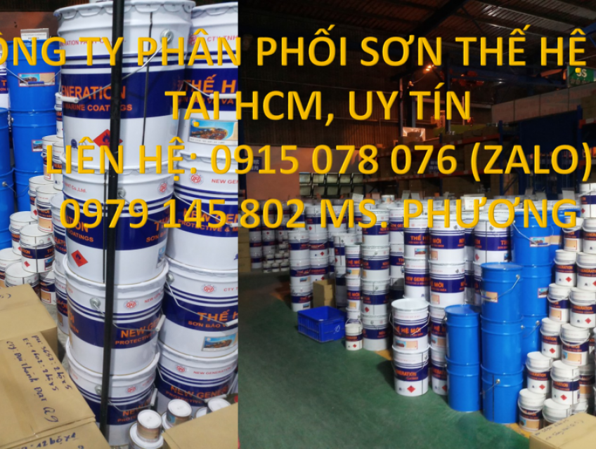 Công ty bán sơn chống rỉ Thế Hệ Mới giá sỉ