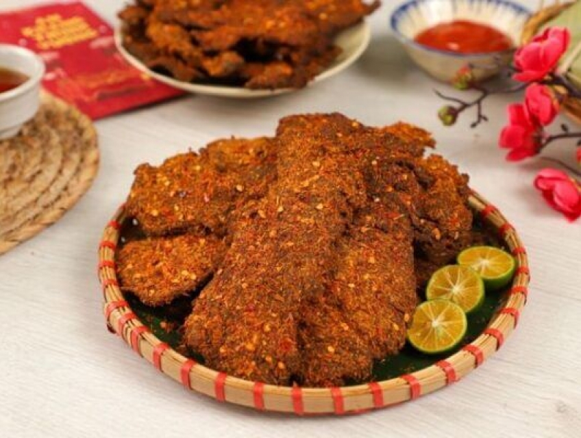 Bí quyết làm bò khô bằng nồi chiên không dầu