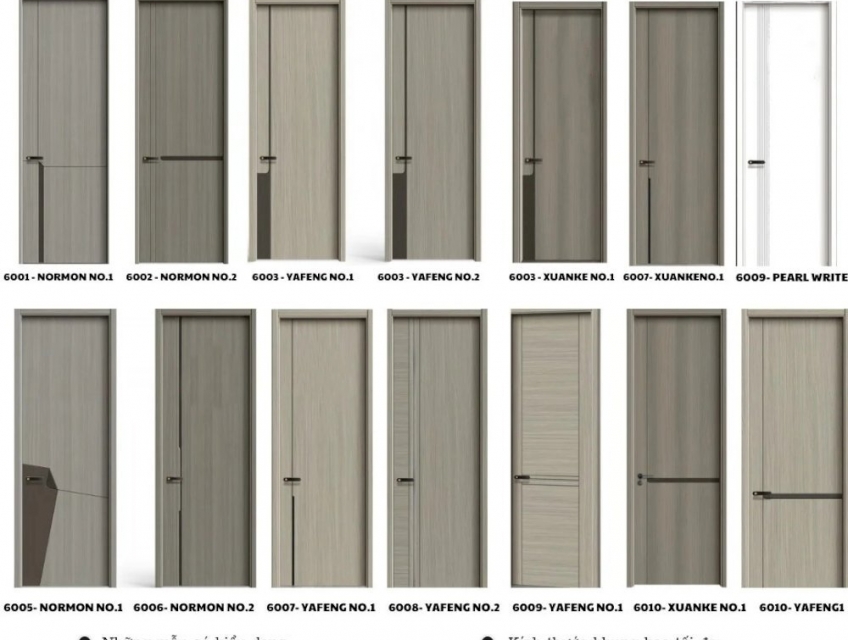 Mẫu cửa gỗ Carbon đẹp nhất hiện nay – Cửa gỗ giá rẻ