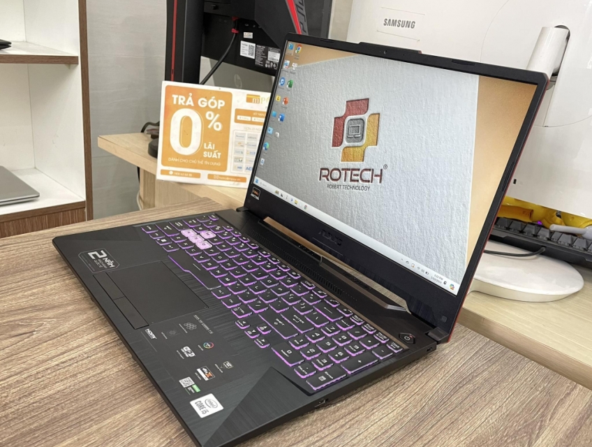 Asus Fx506 i5-10300H 8GB 512GB VGA BẢO HÀNH 9/2024