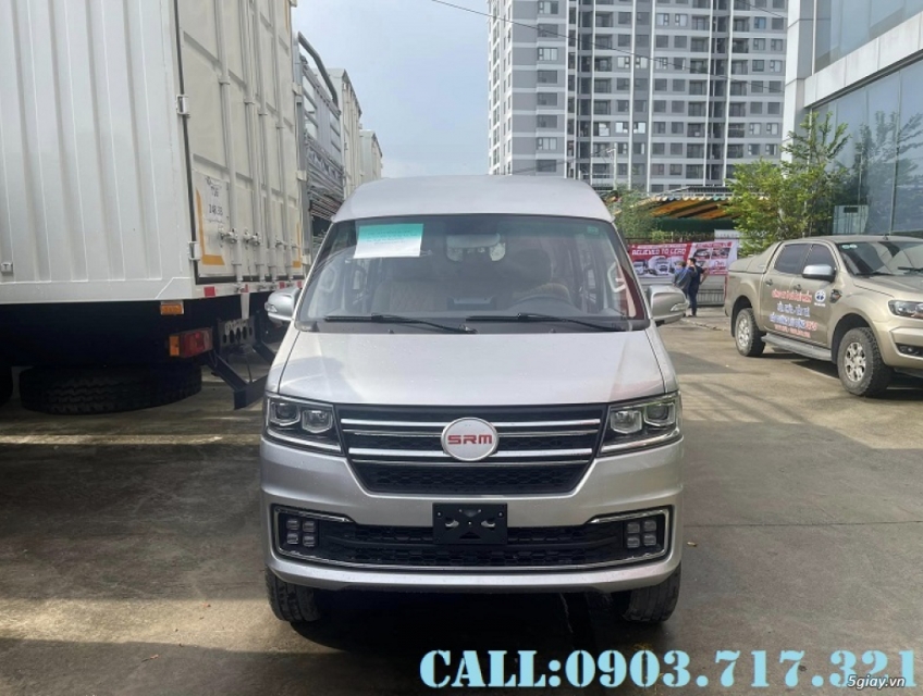 Xe bán tải VAN SRM 868 5 chỗ động cơ Đức nội thất xe hơi