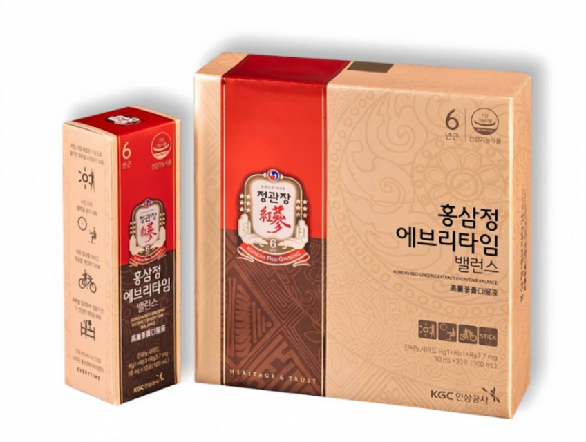 NƯỚC HỒNG SÂM EXTRACT EVERYTIME BALANCE – KGC (30 GÓI)