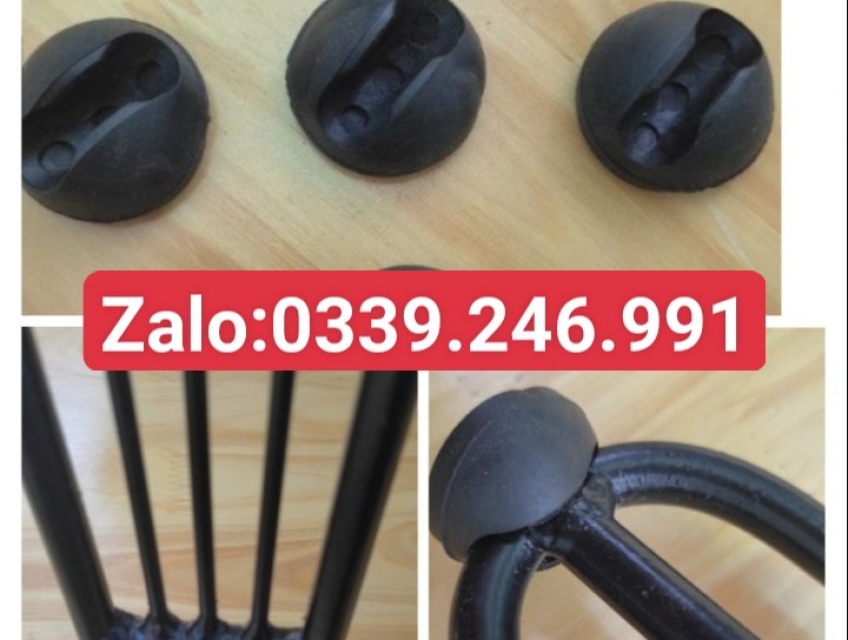 Miếng lót cao su chân bàn sắt hairpin