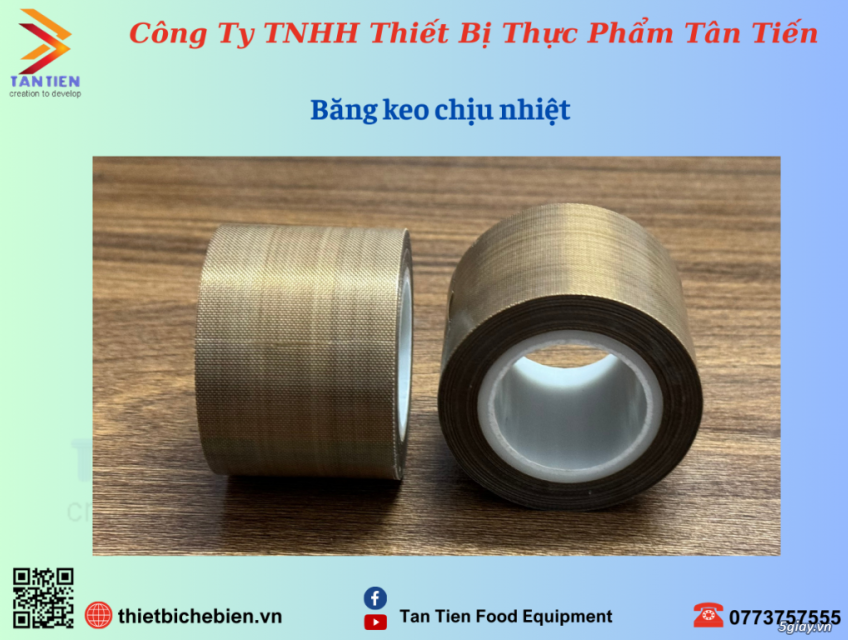 Băng keo nhiệt máy hút chân không
