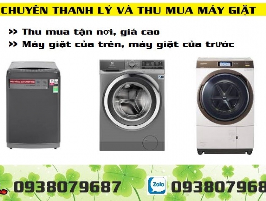 Cần mua máy giặt cũ quận Bình Thạnh