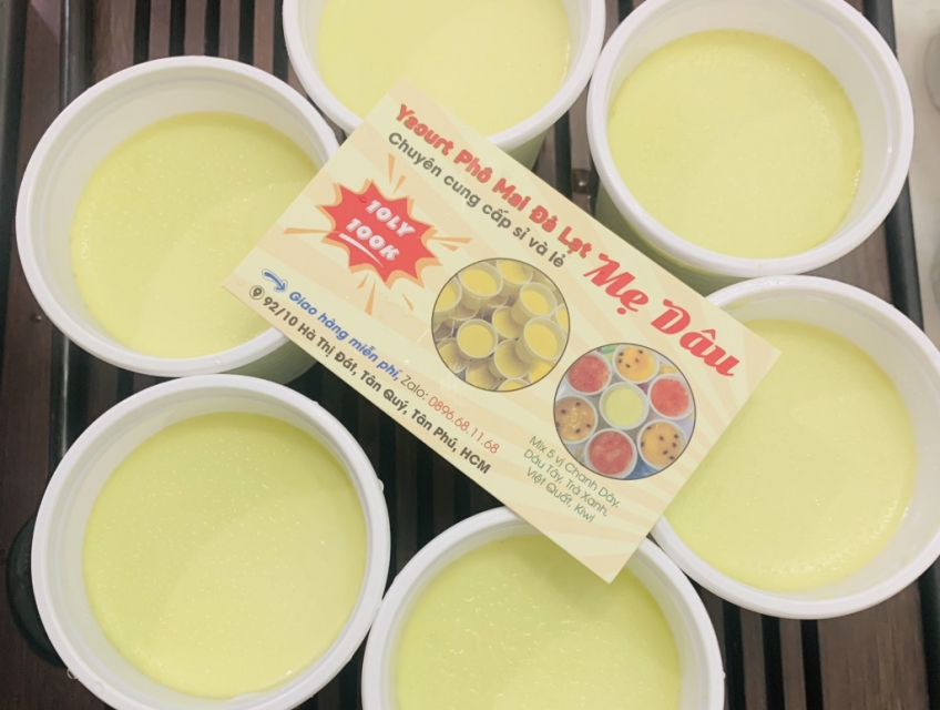 Yaourt Phô Mai Từ Sữa Bò Tươi Nguyên Chất