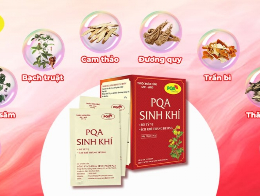 PQA Sinh Khí: Hướng dẫn cách dùng