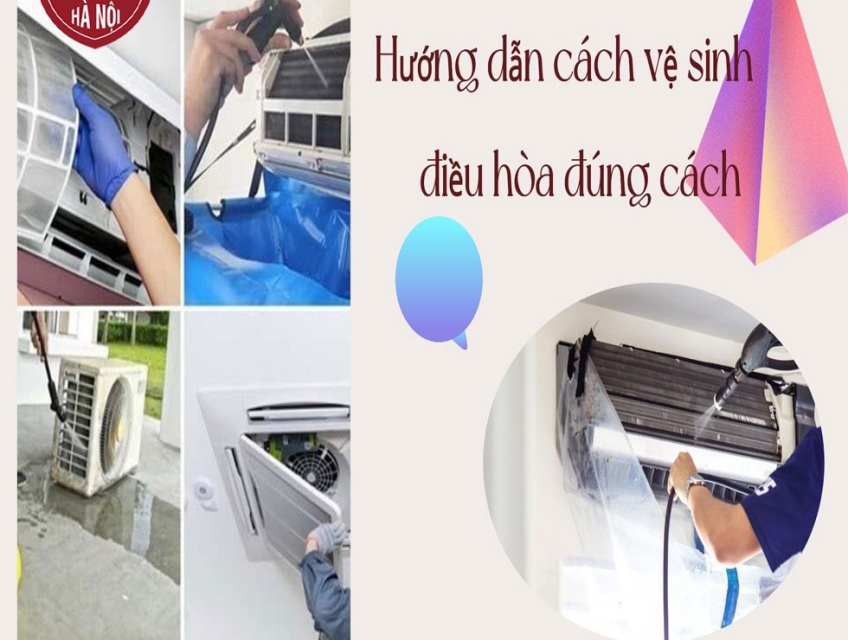 Hướng dẫn cách vệ sinh điều hòa chỉ với 7 bước đơn giản tại nhà!!