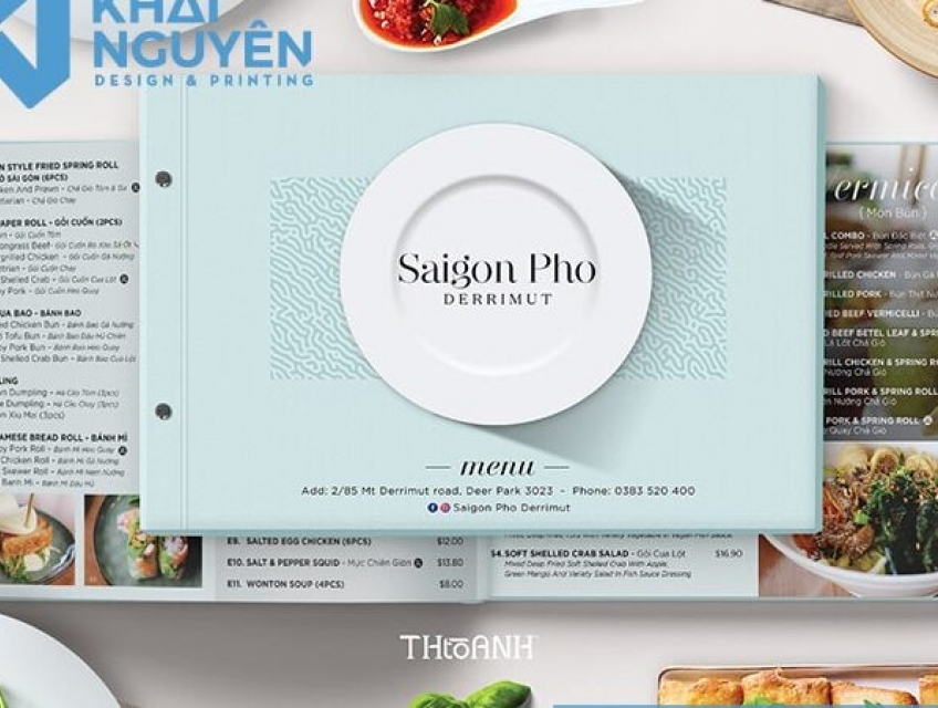 In menu chất lượng, giá ưu đãi