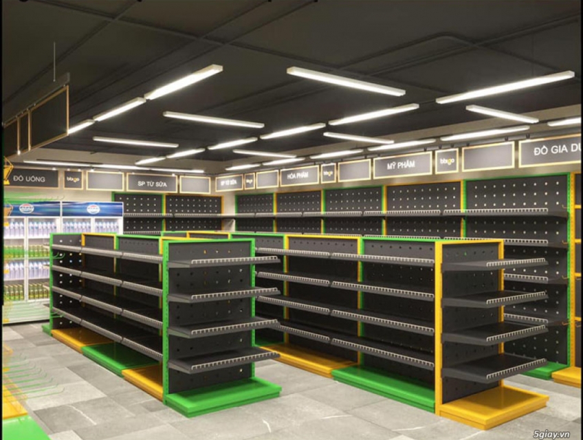 Cách sử dụng giá kệ để hàng siêu thị đúng cách để tăng tuổi thọ