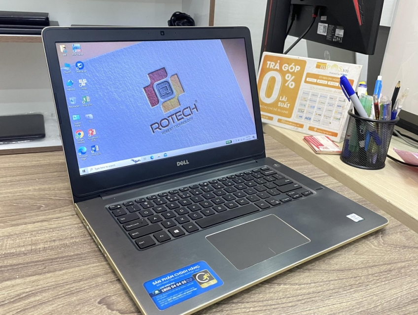 Dell V5468 i3-7100U 4GB SSD 128GB Đèn Phím Pin 4H