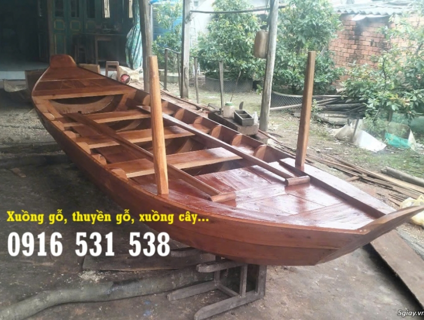 Xuồng cây Miền Tây, Thuyền gỗ Sài Gòn 6m