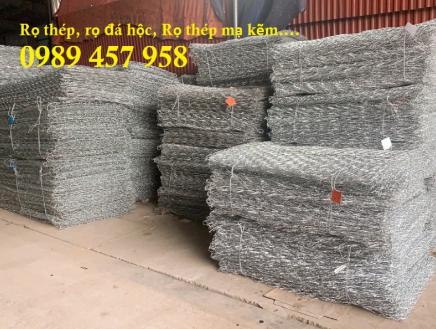 Bán Rọ thép chống sạt lở, Rọ thép bọc nhựa, Rọ thép mạ kẽm giá tốt