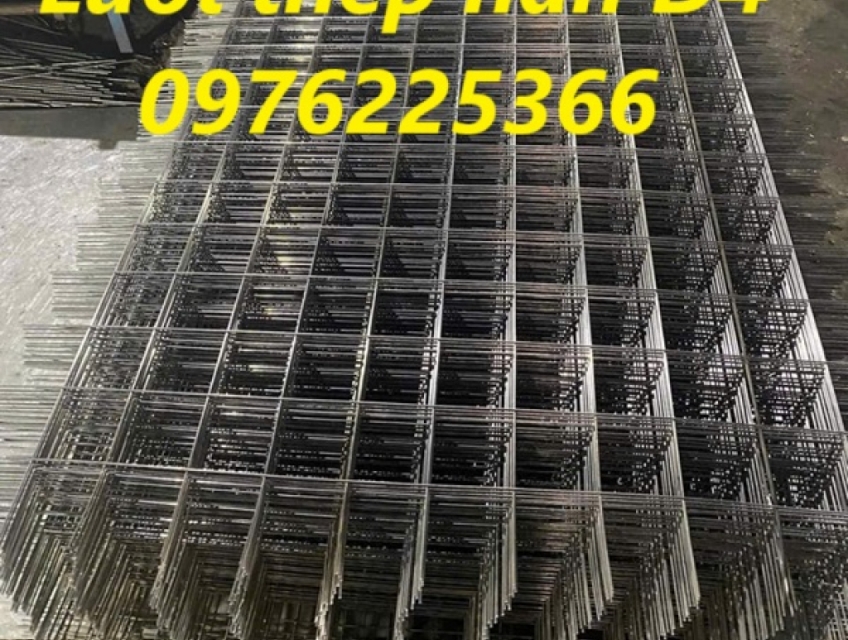Lưới thép hàn D4, Lưới thép đổ sàn D4, Lưới thép xây dựng D4