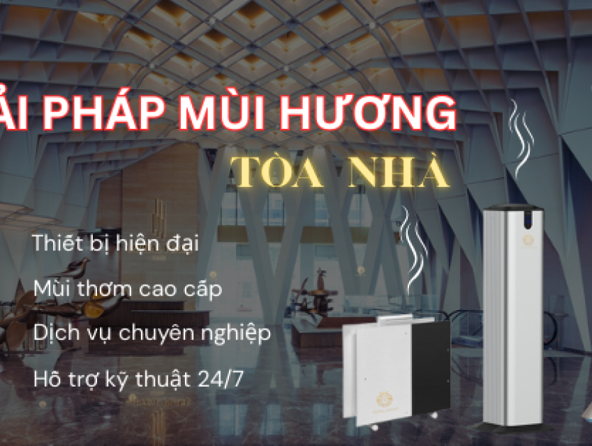 Biến Không Gian Thơm mát Với Dịch Vụ Cho Thuê Mùi Hương Royal Scent