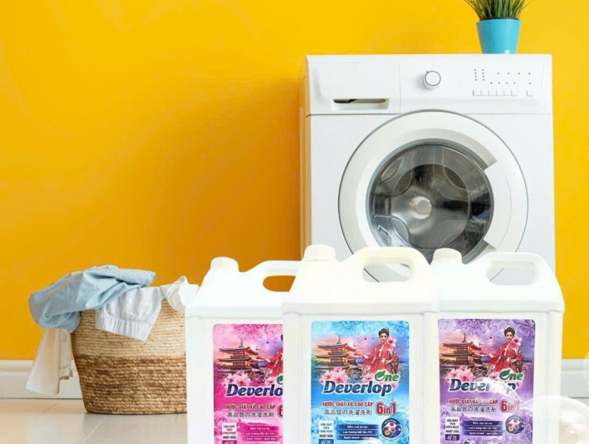 Siêu Tiết Kiệm! Nước giặt Deverlop One 5 lít - 3 hương thơm
