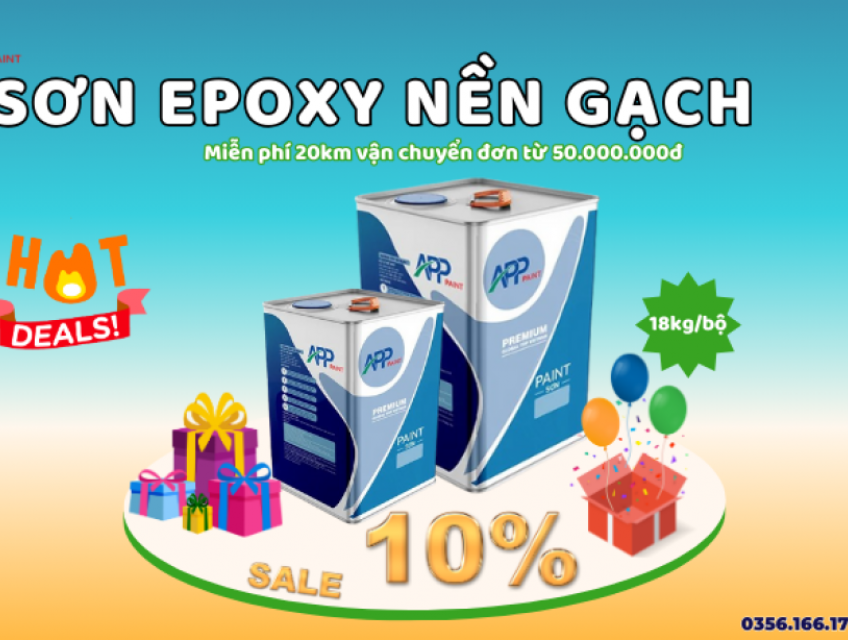 SƠN EPOXY NỀN XƯỞNG, SƠN EPOXY