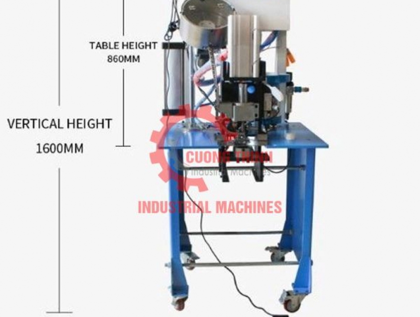 Giải pháp tối ưu cho ngành may mặc – Máy đóng khoen mặt cáo QC16002