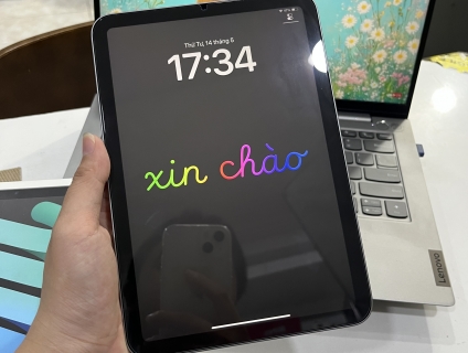 IPad Mini 7 128GB Lướt fullbox sạc ít pin 100