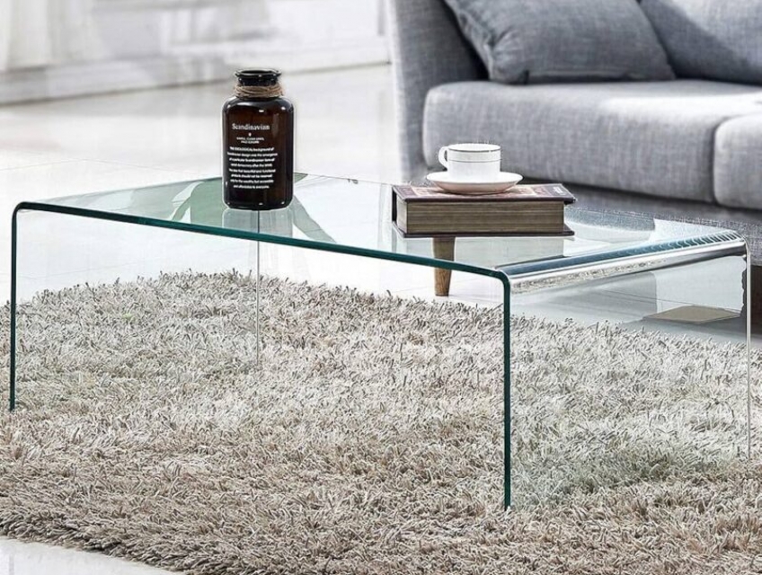 Bàn Kính Uốn Cong Cao Cấp: Nét Sang Trọng & Độc Đáo Cho Không Gian