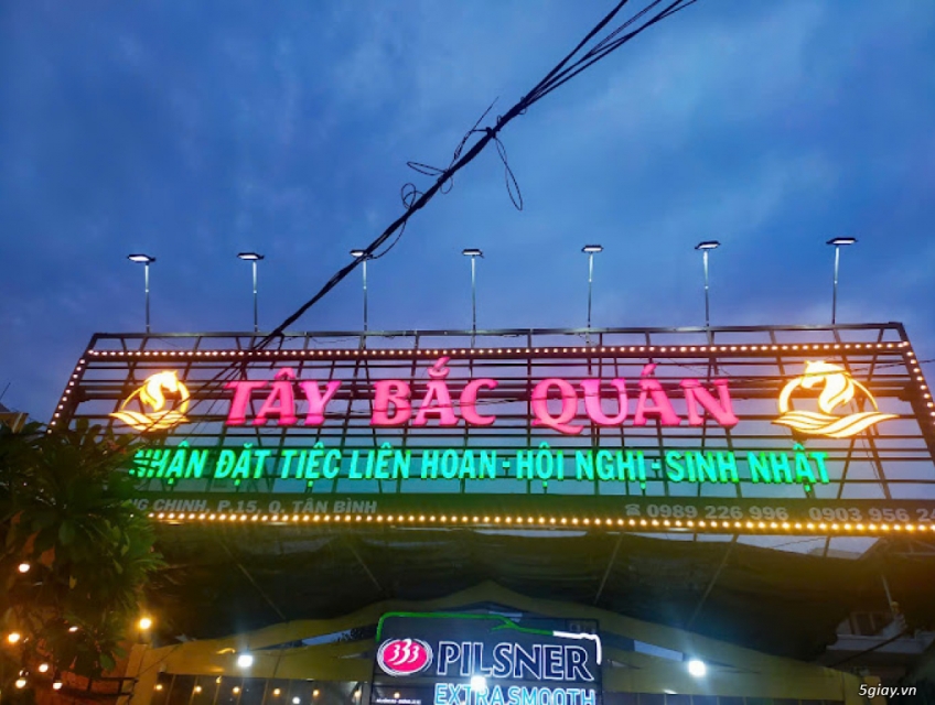 Sang Nhượng Nhà Hàng Quận Tân Bình - Tây Bắc Quán 662 Trường Chinh