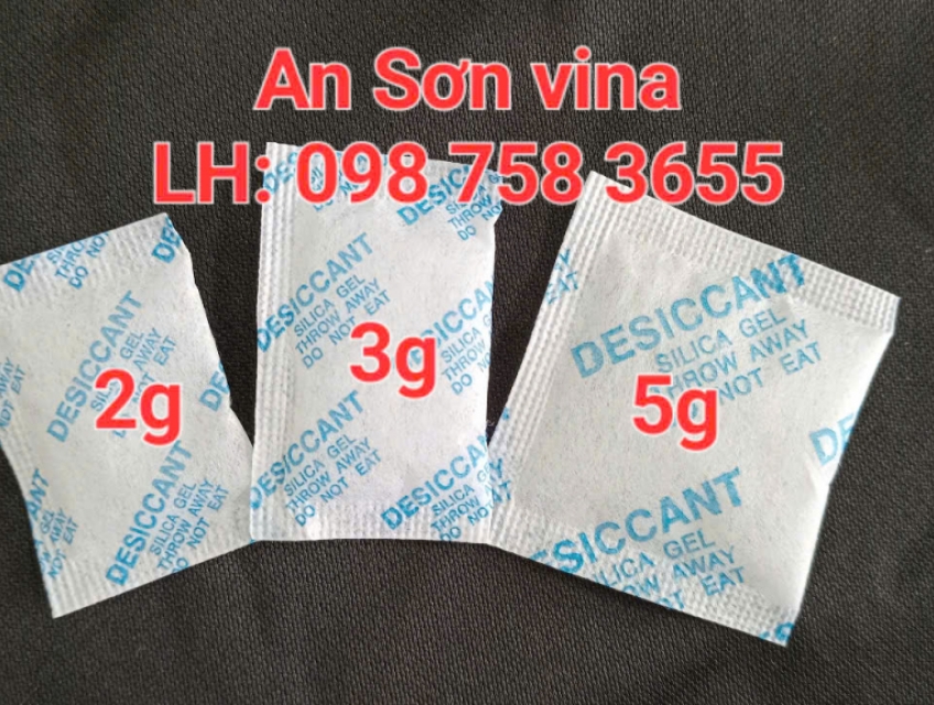 Hạt chống ẩm silica Gel trắng