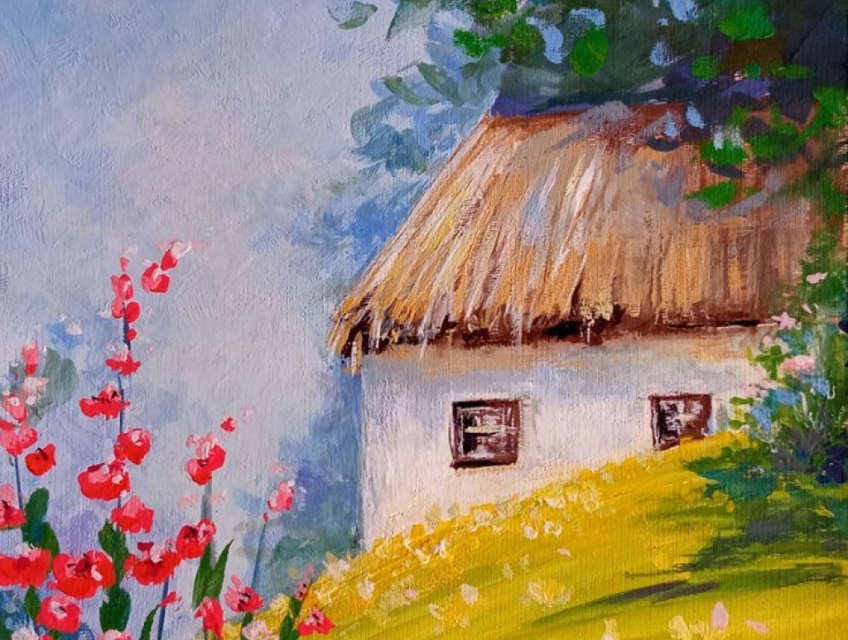 Lớp học vẽ cho bé ở Trần cung Nghĩa tân