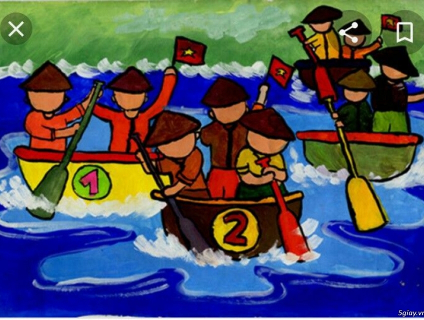 Dạy bé tập vẽ ở Cầu giấy