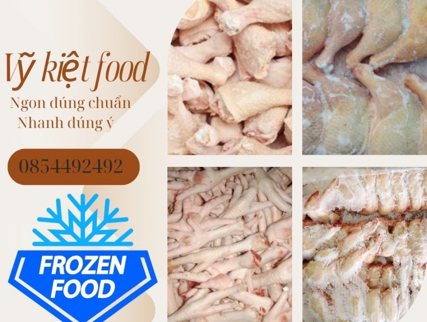 Nhà cung cấp sỉ và lẻ thịt gà đông lạnh uy tín tại Kiến Tường