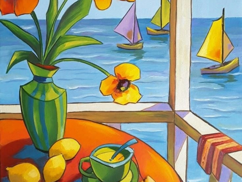 Lớp học vẽ cho bé ở Mộ lao Hà đông