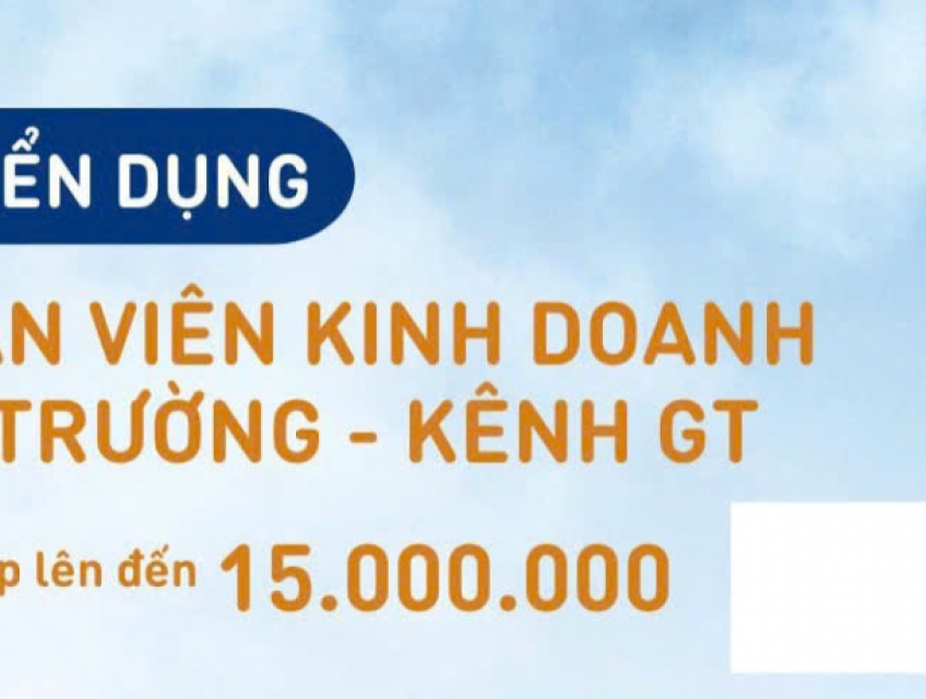 CTY CÔNG NGHỆ SIÊU TƯỞNG cần sales thị trường ở HN, Yên Bái, Tuyên Quang