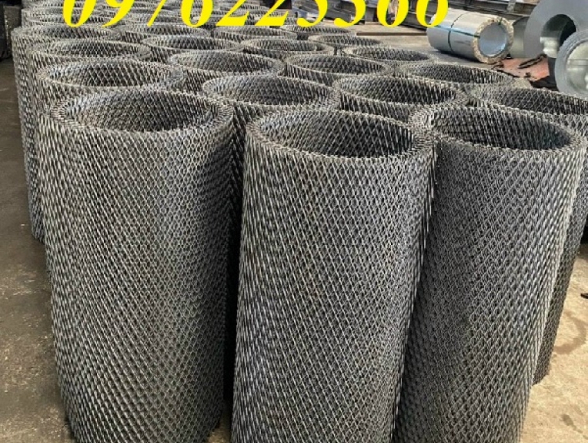 Lưới thép dập giãn, lưới thép kéo giãn 15x30, 20x40, 30x60