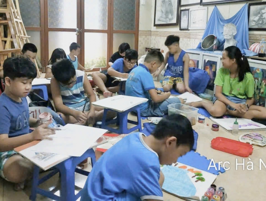 Học Vẽ Cho Bé Ở Hà Nội