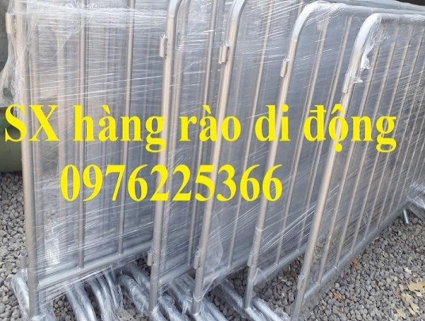 Hàng rào di động thép, hàng rào di động thép không gỉ 1.2m x 2m