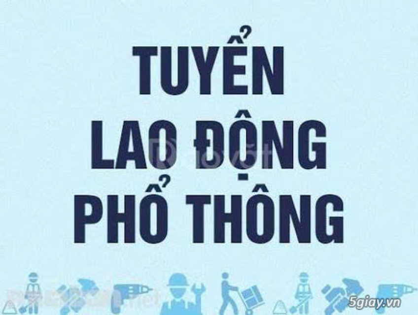 Tuyển công nhân lao động phổ thông làm tại Tân Uyên Bình Dương