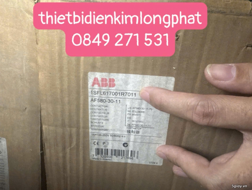 Mô đun khởi động từ ABB 1SFL617001R7011 - hàng tồn kho giá siêu tốt Hồ