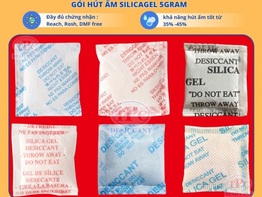 GÓI HÚT ẨM  –  CHỐNG ẨM CHO NHIỀU NGÀNH HÀNG