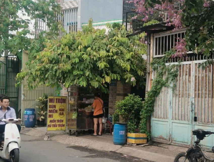 Bán nhà 1 trệt 1 lầu mặt tiền DT42, Đông Thạnh Hóc Môn tiện kinh doanh