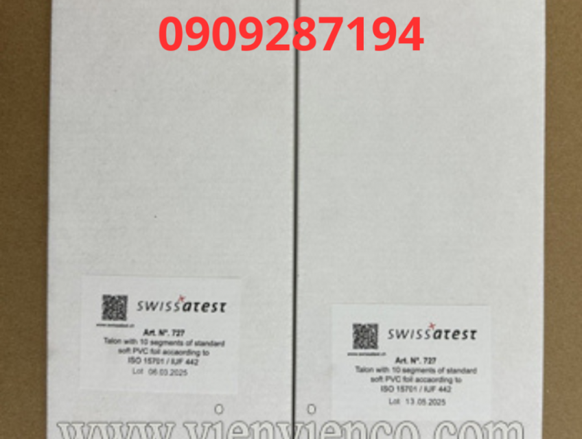 Tấm PVC Mềm Swissatest Empa 727